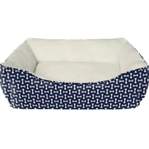 Ethical Bed Tossed Bones Navy 26 in