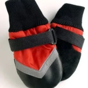 Ethical Pet Extreme All Weather Dog Boots - Red/Black, X-Large