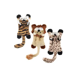 Ethical Pet Skinneeez Flat Cats Jungle Cat 14 in Assorted