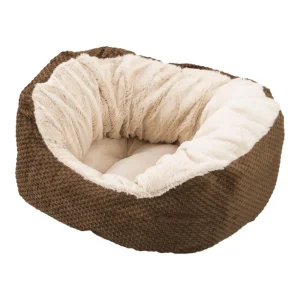 Ethical Pet Sleep Zone Checkerboard Napper 18 in Chocolate