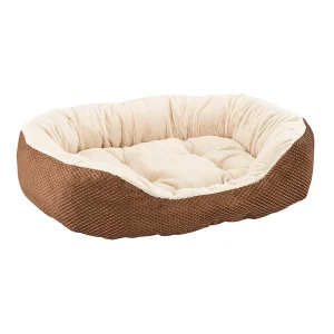Ethical Pet Sleep Zone Checkerboard Napper 31 in Chocolate