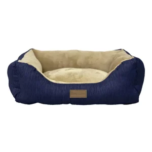 Ethical Pet Sleep Zone Wood Grain Stepin 20 in Navy