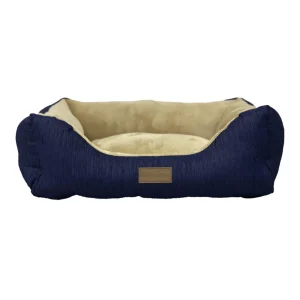 Ethical Pet Sleep Zone Wood Grain Stepin 26 in Navy