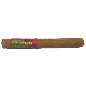 Etta Says Dog Premium Crunchy Select Mega Bacon Dog Chew 10 in - 18 ct