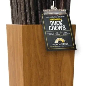 Etta Says! Duck Chew Sticks 3 in - Rawhide Dog Treat, 18 ct Display