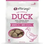 Etta Says! Eat Simple 100% Freeze-Dried Duck Dog Treats 2.5 oz - Image 2