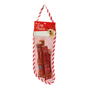 Etta Says! Holiday Jerky Stocking Stuffer Dog Treats 4 ct