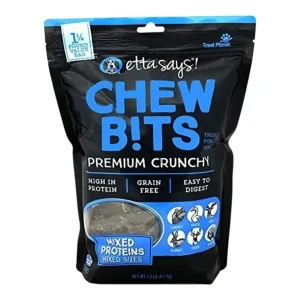 Etta Says! Multi-Protein Chew Bits Dog Treats Bulk 1.5 lb