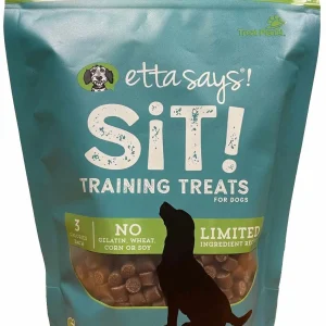Etta Says! Sit! Dog Training Treats Cheese Value Bag 16oz