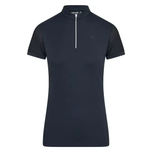 Euro-Star ES Valentina Half-Zip Top-Navy-2XL
