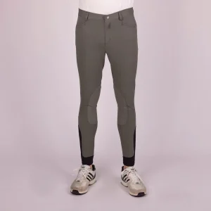 Euro-Star Riding Breeches ESCamillo KneeGrip-Castor Grey, 52 in