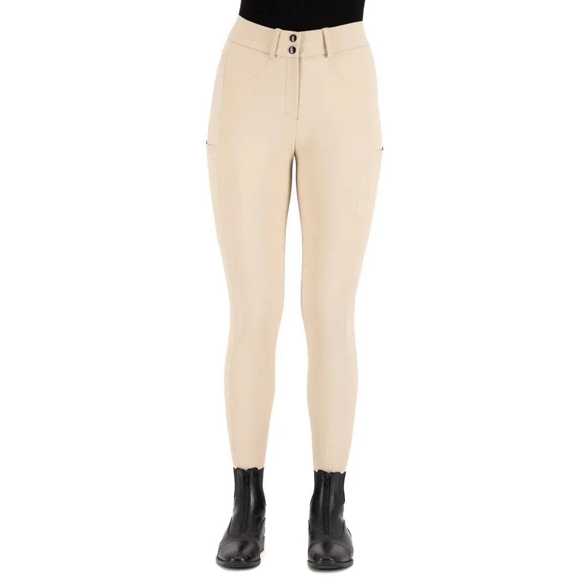 Euro-star Riding breeches ESEmpressive FullGrip-Beige - 32 - Image 2