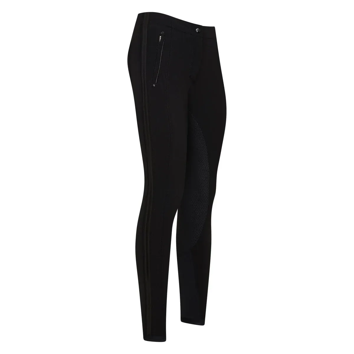 Euro-Star Riding Breeches ESWondershape Fullgrip-Black, 36 in - Image 2