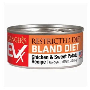 Evanger's EVx Restricted Diet Bland Diet Wet Cat Food Chicken & Sweet Potato 5.5 oz
