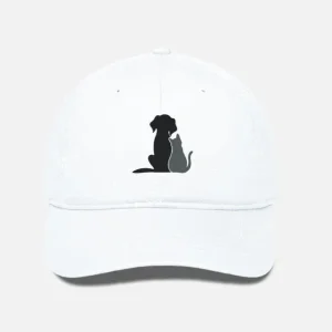 EverythingBoho Cat & Dog Friendship BaseBall Cap