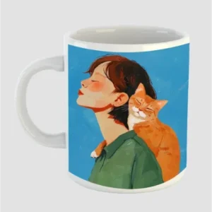 EverythingBoho Cat Lover Coffee Mug