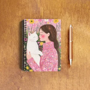 EverythingBoho Cat Mom A5 Notebook