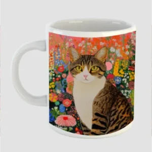 EverythingBoho Cat Paradiso Coffee Mug
