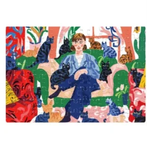 EverythingBoho The Cat Mom 120 Piece Jigsaw Puzzle