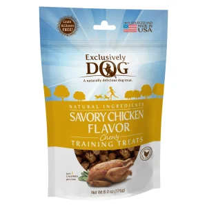 Exclusively Pet Training Treats Savory Chicken Flavor Chicken 7 oz
