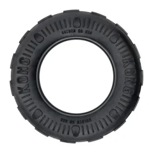 Extreme Tires, Tough Durable Natural Rubber Dog Toy, Promote Healthy Chewing
