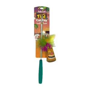 FabDog Fabcat Teaser Tiki Cat Toy