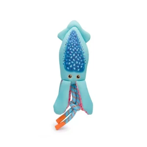 FabDog Floatie Squid Dog Toy