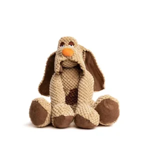 FabDog Floppy Dog Beige Large Plush Dog Toy