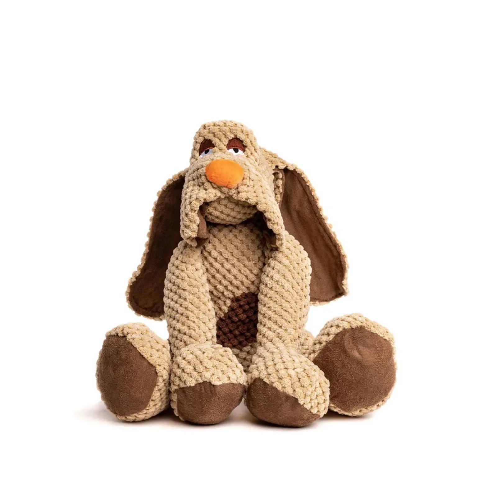 FabDog Floppy Dog Beige Large Plush Dog Toy - Image 2