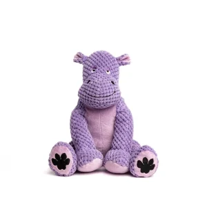 FabDog Floppy Hippo Large Plush Dog Toy
