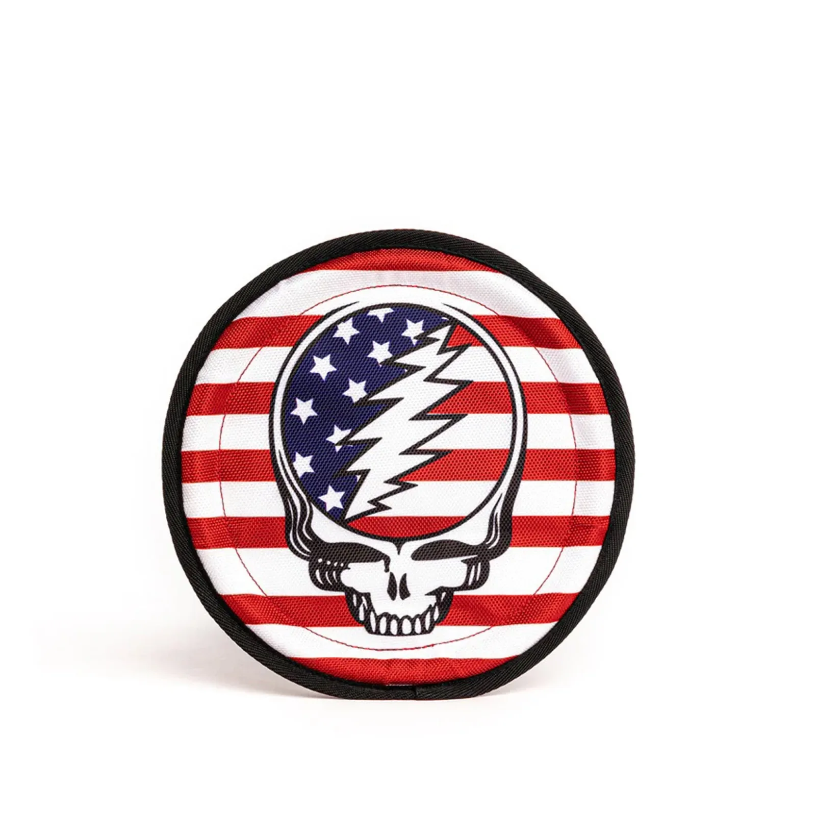 FabDog Grateful Dead Steal Your Face Flag Frisbee Dog Toy - Image 2