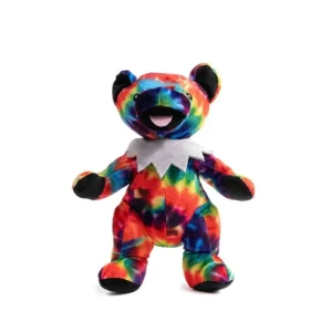 FabDog Grateful Dead Tie Dye Dancing Bear Plush Dog Toy - Small