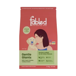 Fabled Gentle Giants Fresh Chicken Turkey and Duck Large Breed Puppy Dry Food