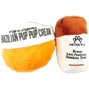 Famous Maker Luxuriez Plush Dog Toys 2 pk.