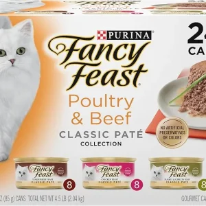 Fancy Feast Classic Pate Variety 3oz 24Ct