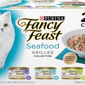 Fancy Feast Grilled Seafood Variety 3oz 24ct