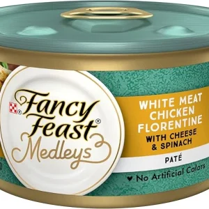 Fancy Feast Medleys Chicken with Cheese & Garden Greens (3oz)