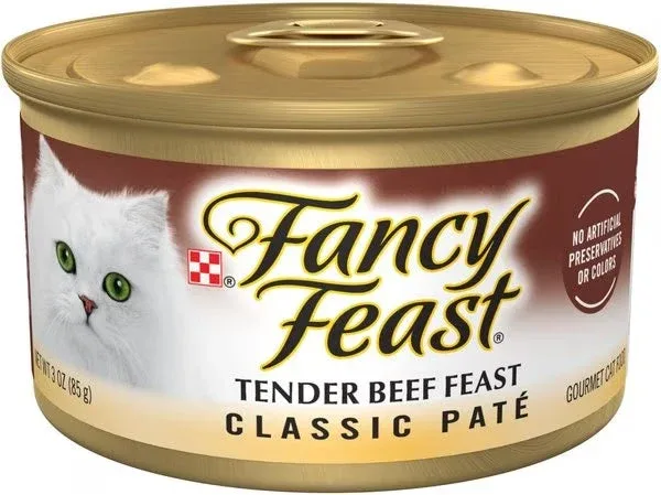 Fancy Feast Tender Beef Wet Cat (3oz)