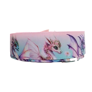 Fantasy Dragons Nylon Dog Collar