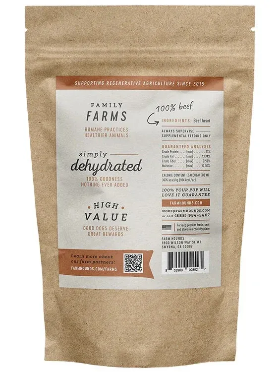 Farm Hounds Beef Heart (4oz) - Image 2