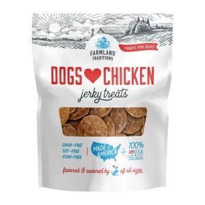 Farmland Traditions Dogs Love Chicken Jerky Dog Treats, 16 oz