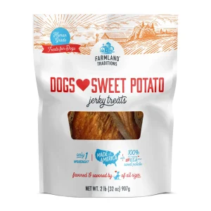 Farmland Traditions Dogs Love Sweet Potato Slices Dog Treats 32 oz