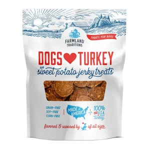 Farmland Traditions Dogs Love Turkey & Sweet Potato Dog Treats 48 oz