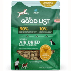 Farmland Traditions The Good List Gently Air Dried Dog Food Chicken & Bone Broth 2.2 lb