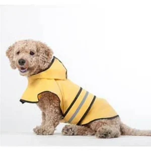 Fashion Pet Rainy Day Slicker - Yellow Dog Rain Coat, Small