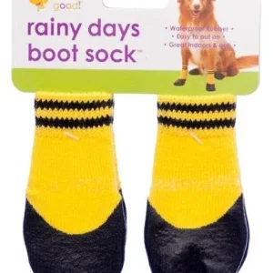 Fashion Pet Rainy Days Bootsock for Dogs - Medium
