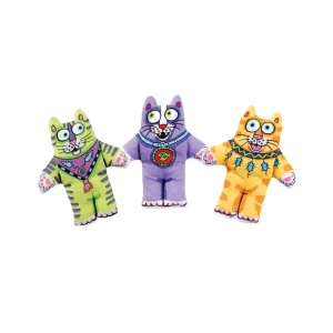 FAT CAT Classic Kitten Little Catnip Cat Toy Assorted