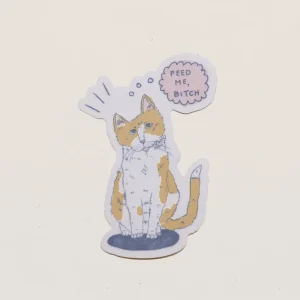 FEED ME STICKER