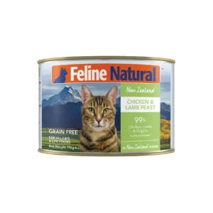 Feline Natural Canned Chicken & Lamb 6 oz. 12 ct