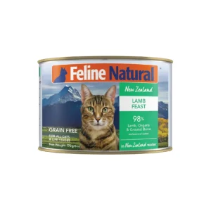 Feline Natural Canned Lamb Feast 6 oz. 12 ct